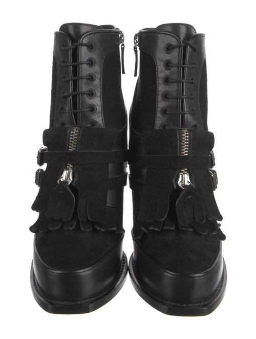 Tabitha Simmons Suede Lace-Up Boots