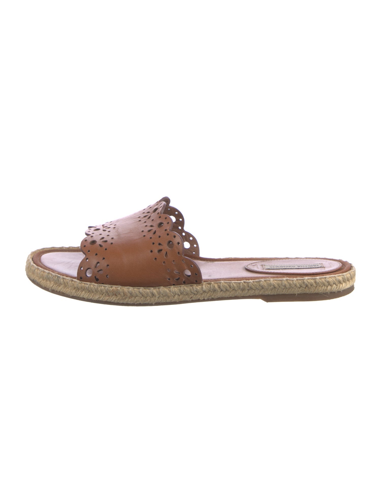 Tabitha Simmons Leather Espadrilles