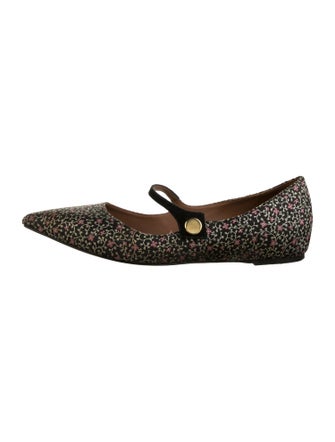 Tabitha Simmons Hermione Leather Mary Jane Flats
