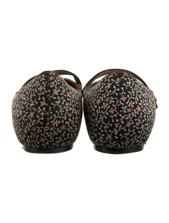 Tabitha Simmons Hermione Leather Mary Jane Flats