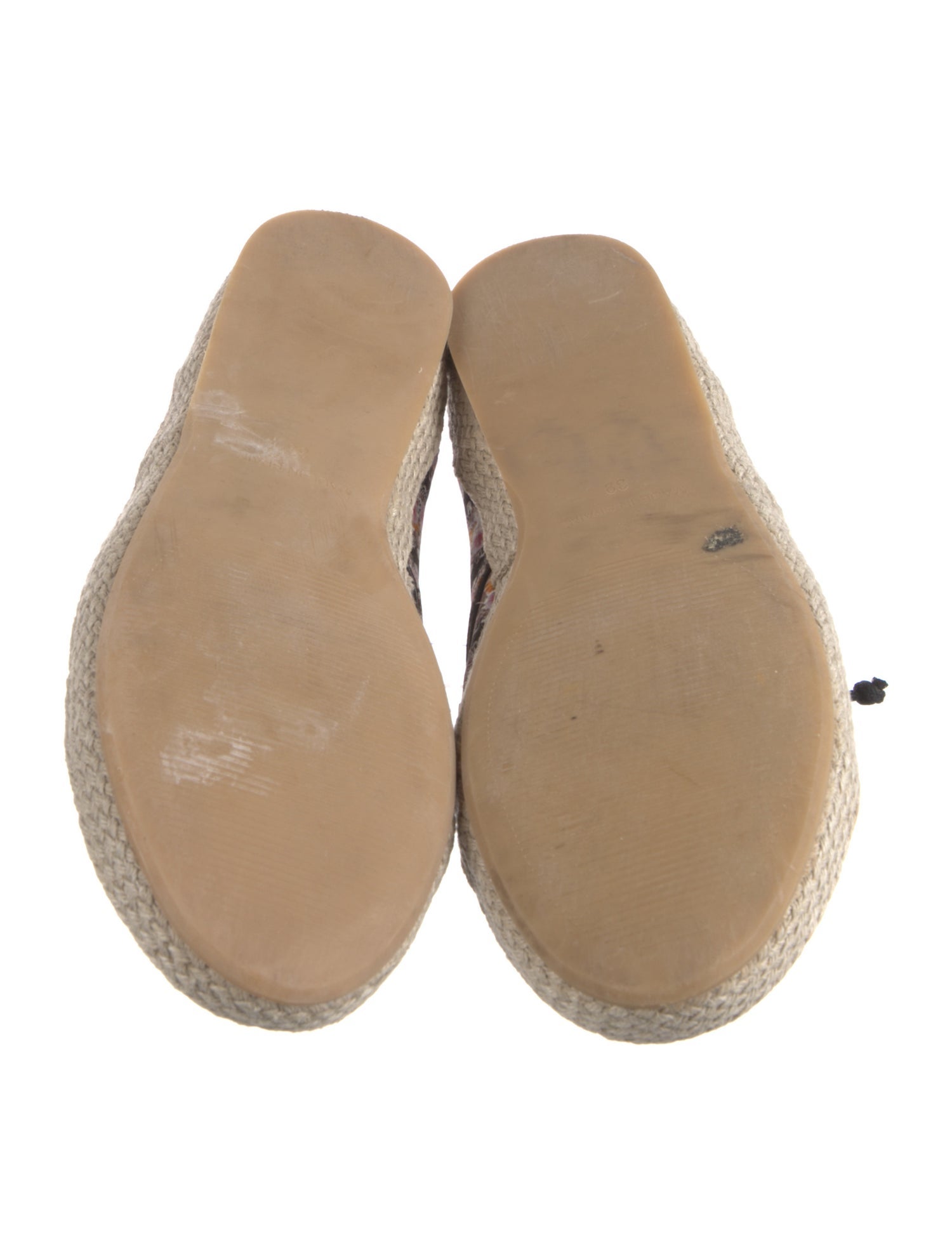 Tabitha Simmons Leather Printed Espadrille Sneakers