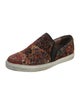 Tabitha Simmons Velvet Printed Sneakers