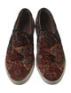 Tabitha Simmons Velvet Printed Sneakers