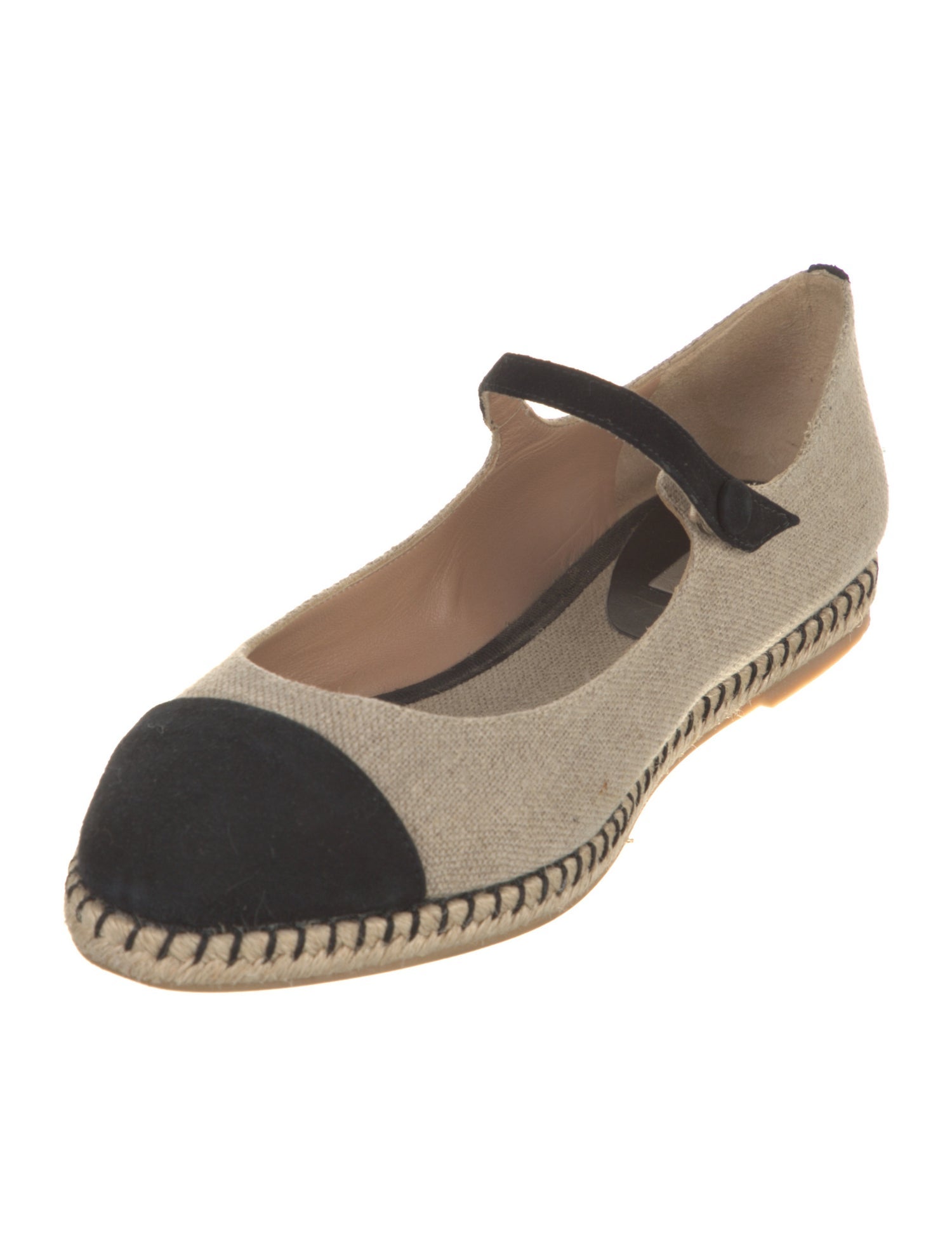 Tabitha Simmons Canvas Colorblock Pattern Espadrilles