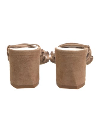 Tabitha Simmons Suede Gladiator Sandals