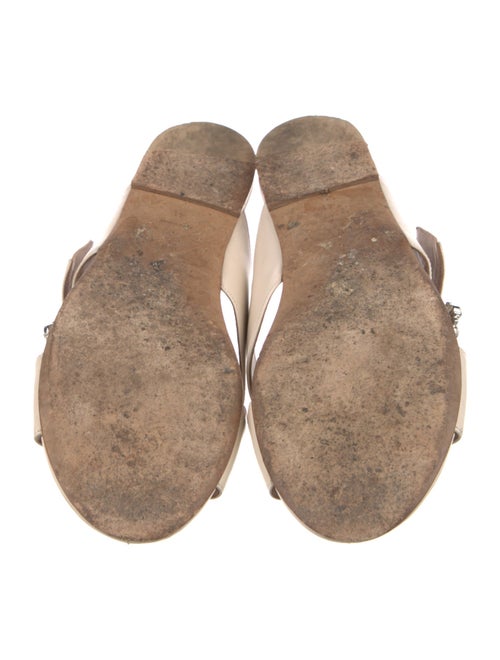 Tabitha Simmons Leather Slides