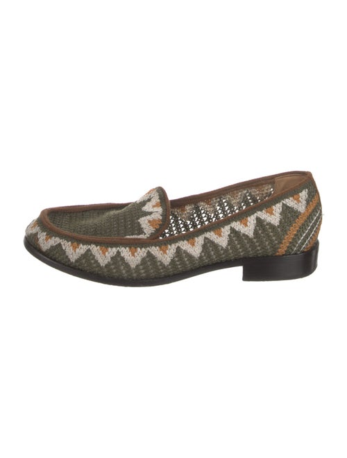 Tabitha Simmons Animal Print Loafers