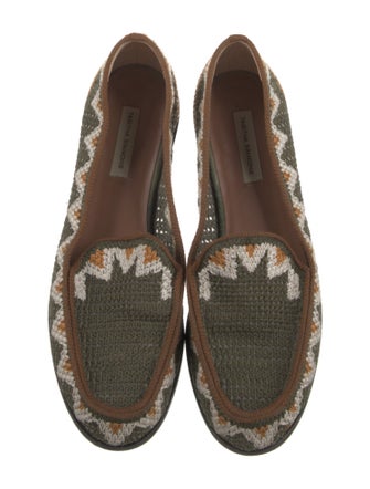 Tabitha Simmons Animal Print Loafers