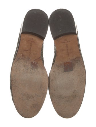 Tabitha Simmons Animal Print Loafers