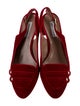 Tabitha Simmons Leather Slingback Pumps