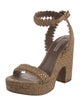 Tabitha Simmons Scalloped Accent Sandals