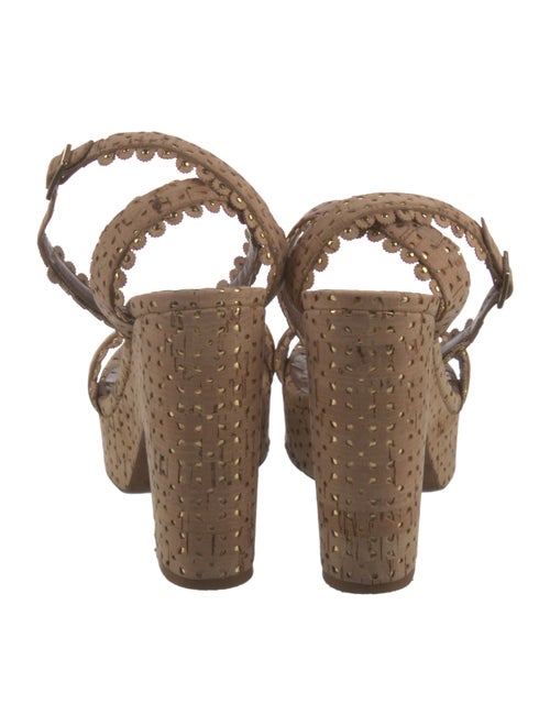 Tabitha Simmons Scalloped Accent Sandals