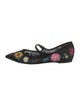 Tabitha Simmons Floral Print Mary Jane Flats