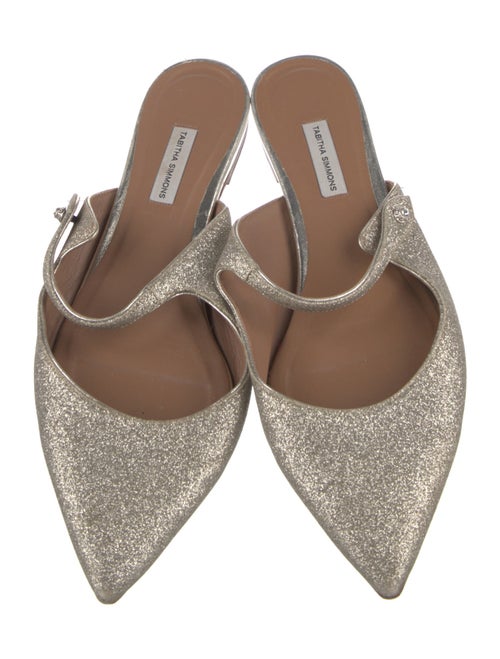 Tabitha Simmons Glitter Glitter Accents Mules