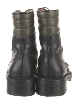 Tabitha Simmons Leather Combat Boots