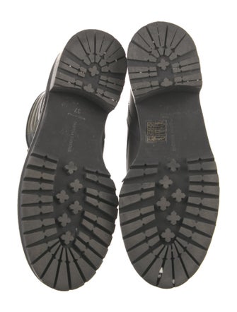 Tabitha Simmons Leather Combat Boots