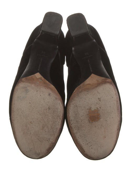 Tabitha Simmons Velvet Chelsea Boots