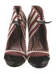 Tabitha Simmons Striped Pumps
