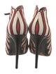 Tabitha Simmons Striped Pumps