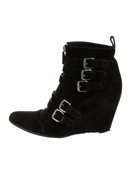 Tabitha Simmons Suede Lace-Up Boots