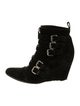 Tabitha Simmons Suede Lace-Up Boots