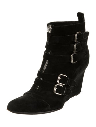 Tabitha Simmons Suede Lace-Up Boots