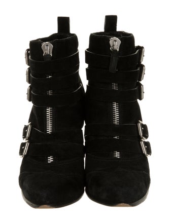 Tabitha Simmons Suede Lace-Up Boots