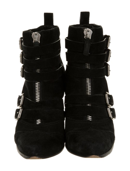 Tabitha Simmons Suede Lace-Up Boots