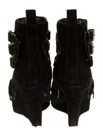 Tabitha Simmons Suede Lace-Up Boots