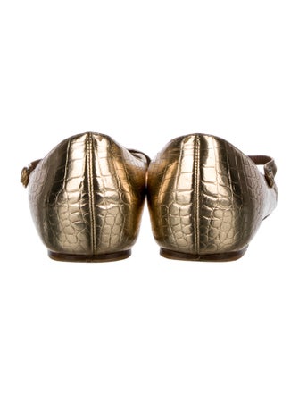 Tabitha Simmons Leather Mary Jane Flats