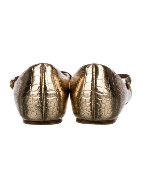 Tabitha Simmons Leather Mary Jane Flats