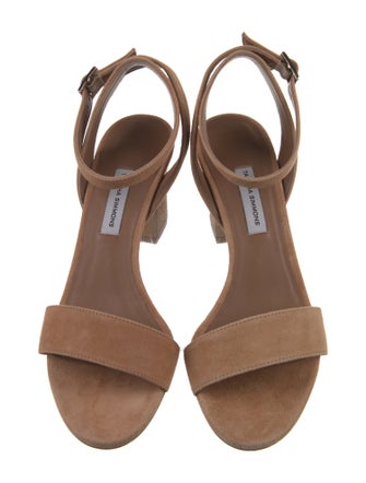 Tabitha Simmons Suede Sandals