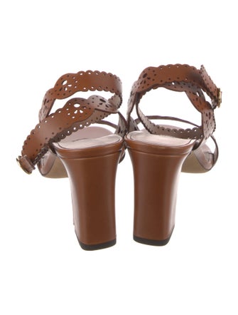 Tabitha Simmons Leather Sandals