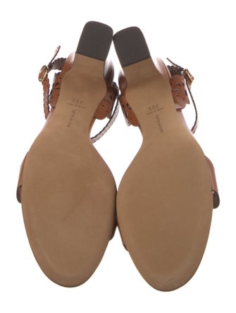 Tabitha Simmons Leather Sandals