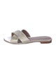 Tabitha Simmons Leather Slides