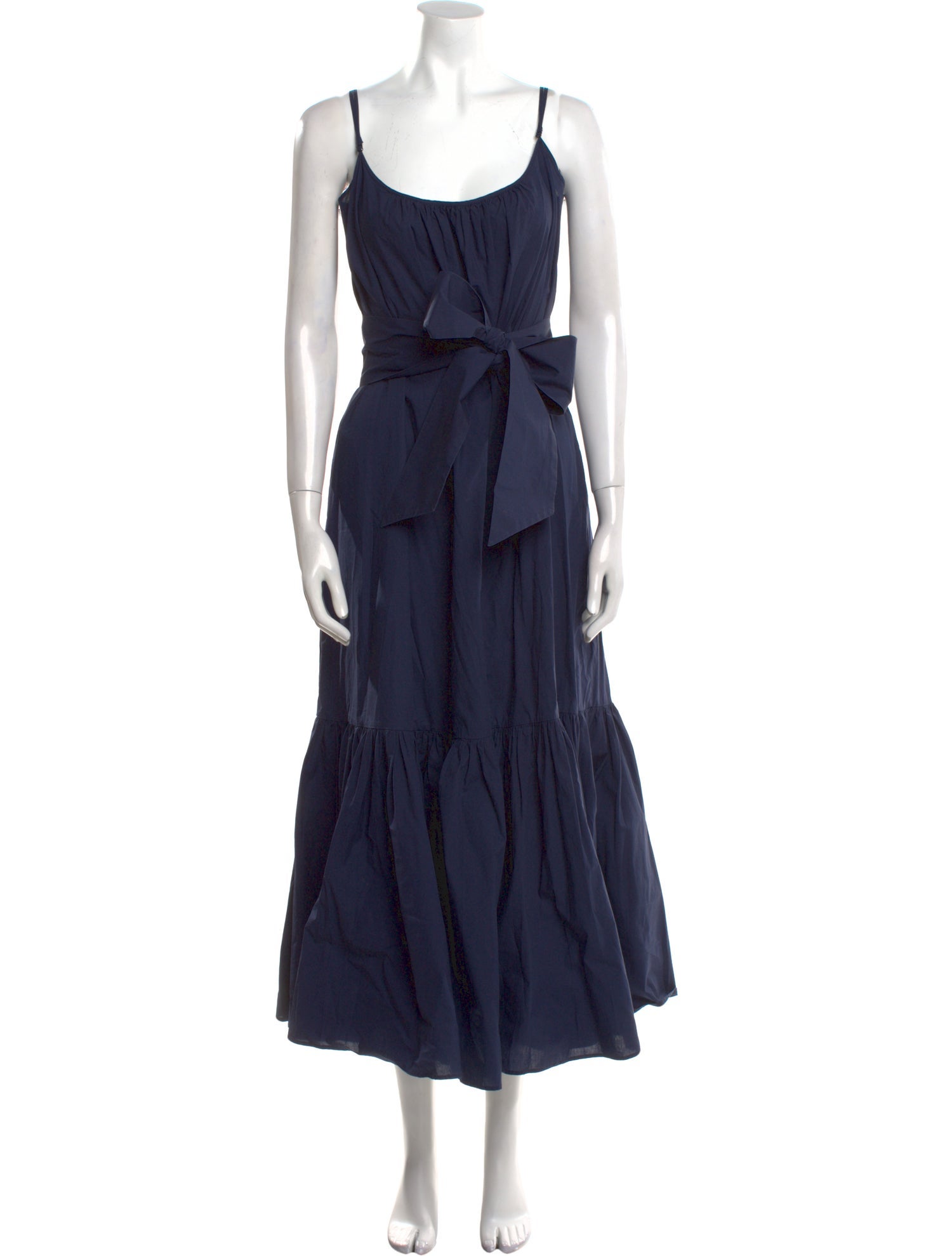 Tabitha Simmons Scoop Neck Long Dress