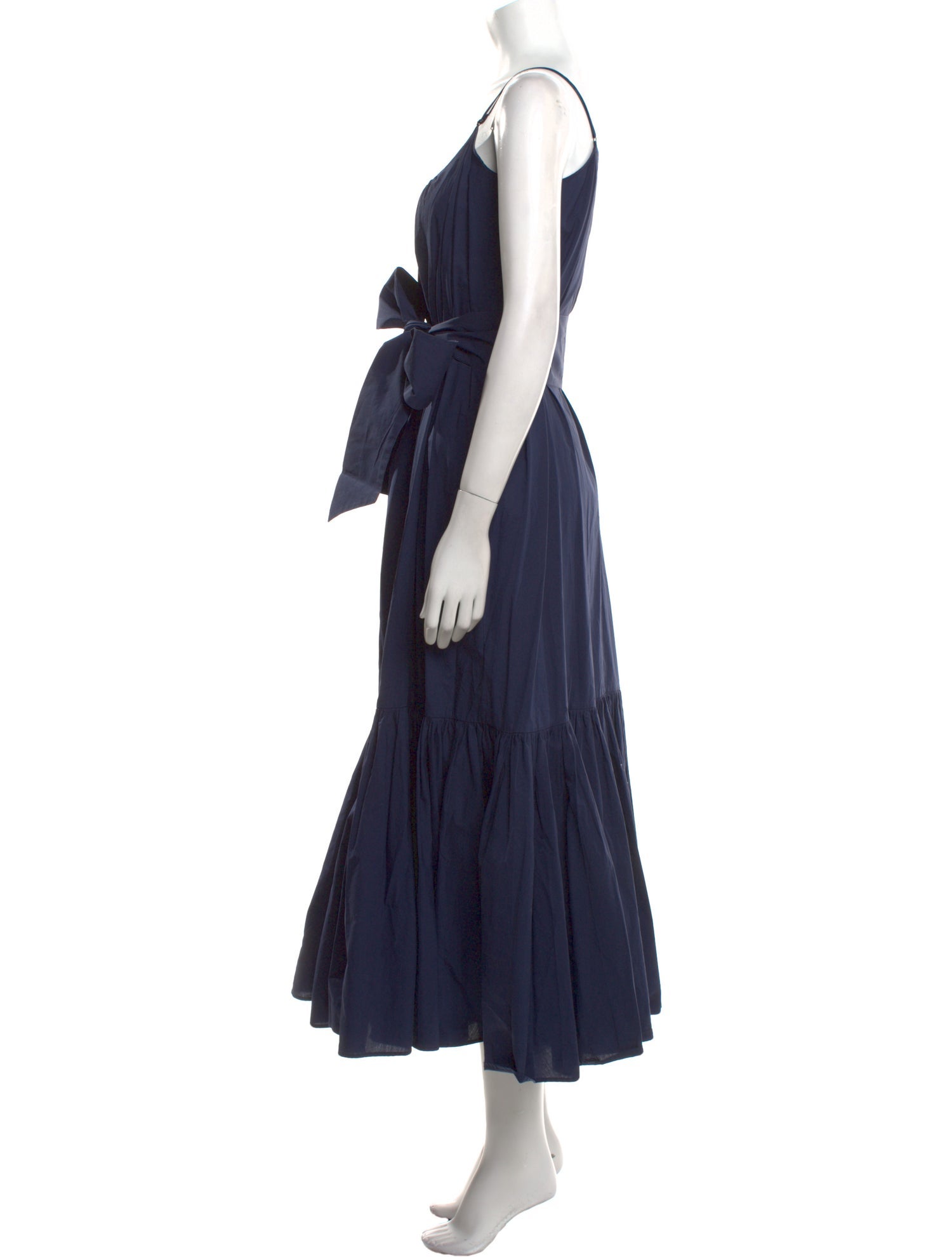 Tabitha Simmons Scoop Neck Long Dress