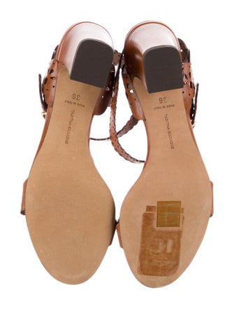 Tabitha Simmons Leather Sandals