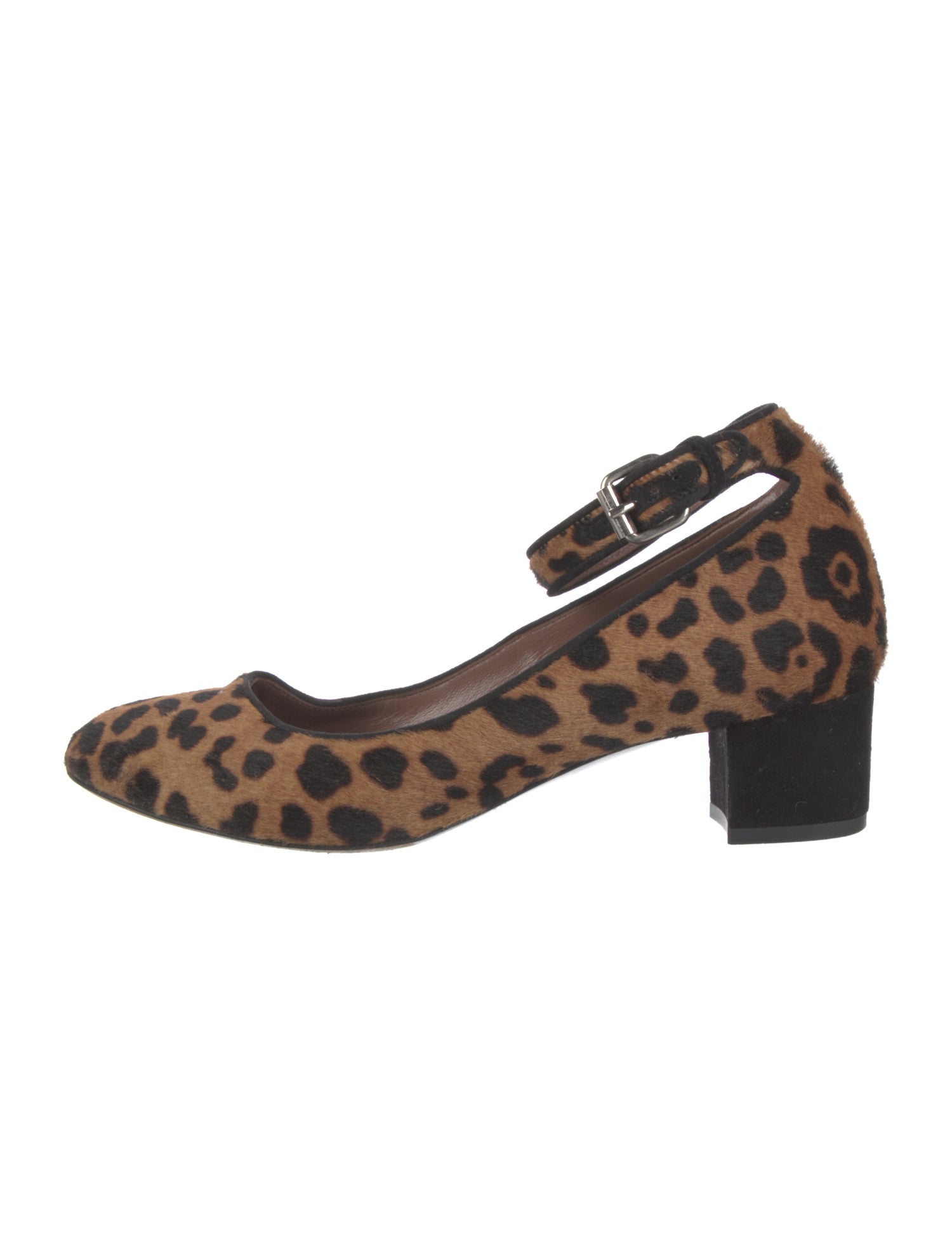 Tabitha Simmons Ponyhair Animal Print Pumps