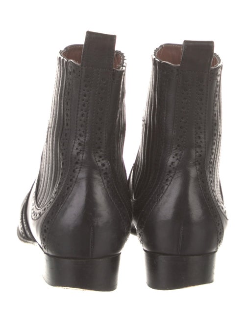 Tabitha Simmons Leather Chelsea Boots