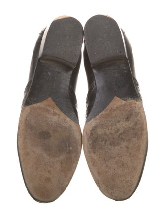 Tabitha Simmons Leather Chelsea Boots