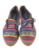 Tabitha Simmons Printed Braided Accents Espadrilles