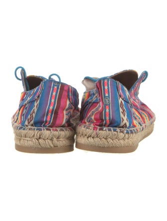 Tabitha Simmons Printed Braided Accents Espadrilles