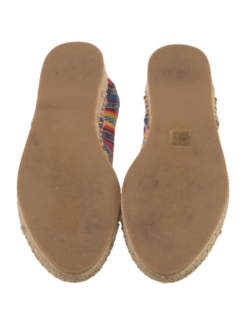 Tabitha Simmons Printed Braided Accents Espadrilles