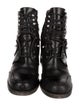 Tabitha Simmons Leather Combat Boots