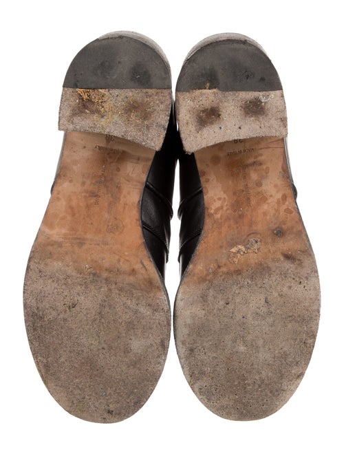 Tabitha Simmons Leather Combat Boots