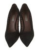 Tabitha Simmons Suede Leather Trim Embellishment Pumps