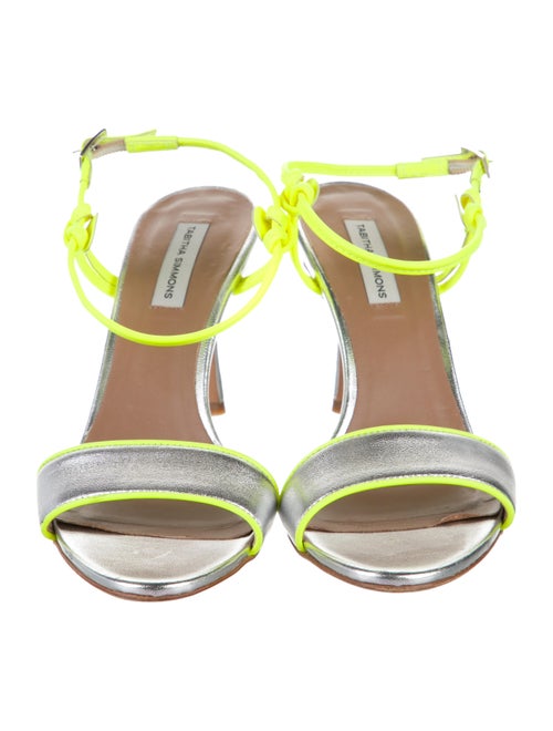 Tabitha Simmons Leather Slingback Sandals