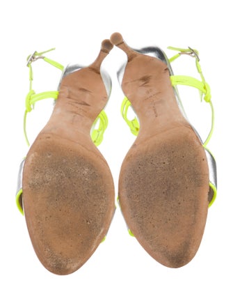 Tabitha Simmons Leather Slingback Sandals