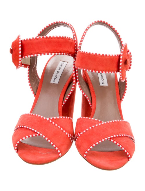Tabitha Simmons Suede Sandals